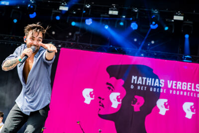 Mathias Vergels & Het Goede Voorbeeld @ Suikerrock, picture 11, photographed by Dorien Goetschalckx - FrontView Magazine