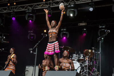 Star Feminine Band @ Sfinks Mixed 2022, picture 12, photographed by Marc Verdonck - FrontView Magazine