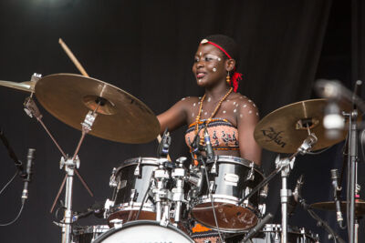 Star Feminine Band @ Sfinks Mixed 2022, picture 14, photographed by Marc Verdonck - FrontView Magazine