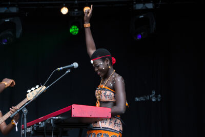 Star Feminine Band @ Sfinks Mixed 2022, picture 16, photographed by Marc Verdonck - FrontView Magazine