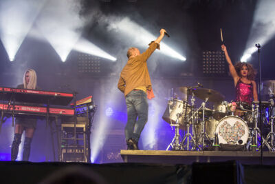 Simple Minds @ Nostalgie Beach Festival 2022, picture 16, photographed by Marc Verdonck - FrontView Magazine