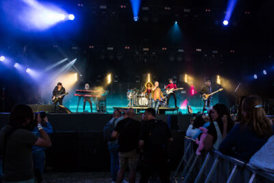 Simple Minds @ Nostalgie Beach Festival 2022, picture 25, photographed by Marc Verdonck - FrontView Magazine