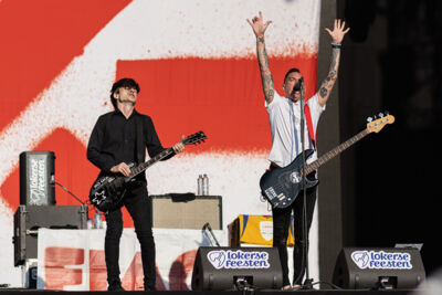 Anti-Flag @ Lokerse Feesten 2022, picture 1, photographed by David Johnson - FrontView Magazine