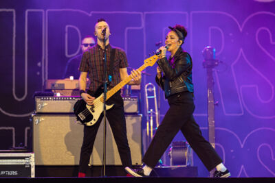 The Interrupters @ Lokerse Feesten 2022, picture 7, photographed by David Johnson - FrontView Magazine