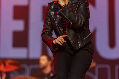 The Interrupters @ Lokerse Feesten 2022, picture 23, photographed by David Johnson - FrontView Magazine