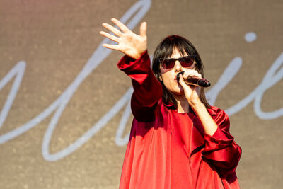 Sylvie Kreusch @ Lokerse Feesten, picture 3, photographed by Edwin Houdevelt - FrontView Magazine