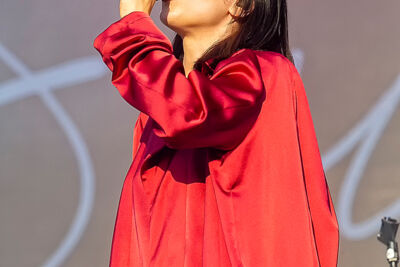 Sylvie Kreusch @ Lokerse Feesten, picture 14, photographed by Edwin Houdevelt - FrontView Magazine