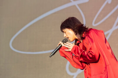 Sylvie Kreusch @ Lokerse Feesten, picture 21, photographed by Edwin Houdevelt - FrontView Magazine