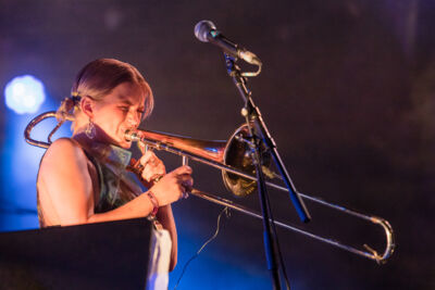 Brooklyn Funk Essentials @ Half Oogst Leuven, picture 16, photographed by Jürgen Bruynooghe - FrontView Magazine