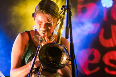 Brooklyn Funk Essentials @ Half Oogst Leuven, picture 22, photographed by Jürgen Bruynooghe - FrontView Magazine
