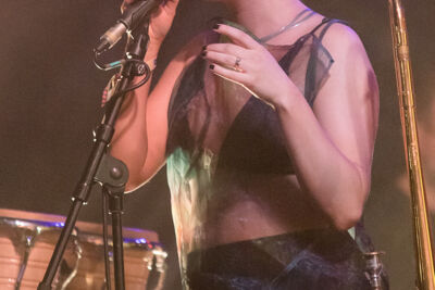 Brooklyn Funk Essentials @ Half Oogst Leuven, picture 27, photographed by Jürgen Bruynooghe - FrontView Magazine