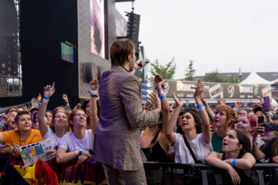 Saint Motel @ Lokerse Feesten 2022, picture 13, photographed by Claudia Guldentops - FrontView Magazine