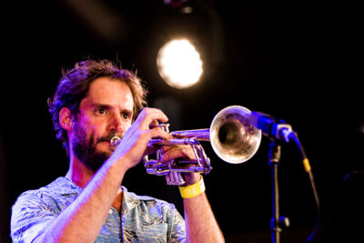Bert Joris ft. Sam Joris Octet @ Jazz Middelheim, picture 3, photographed by Ann Carpentier - FrontView Magazine