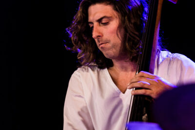 Bert Joris ft. Sam Joris Octet @ Jazz Middelheim, picture 6, photographed by Ann Carpentier - FrontView Magazine