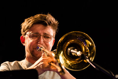 Bert Joris ft. Sam Joris Octet @ Jazz Middelheim, picture 9, photographed by Ann Carpentier - FrontView Magazine