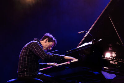 Fred Hersch Trio & Desguin String Quartet @ Jazz Middelheim, picture 1, photographed by Ann Carpentier - FrontView Magazine