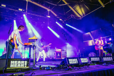 Parquet Courts Live at Hear Hear festival, picture 7, photographed by Paul Jongeneelen - FrontView Magazine