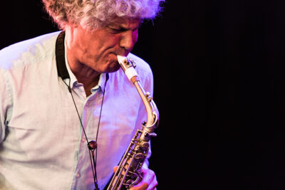 Aka Moon with João Barradas @ Jazz Middelheim, picture 2, photographed by Ann Carpentier - FrontView Magazine