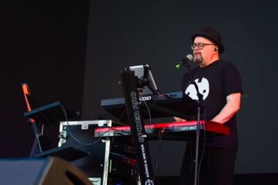 Scritti Politti @ W-Fest woensdag, picture 8, photographed by Luc Klinckaert - FrontView Magazine