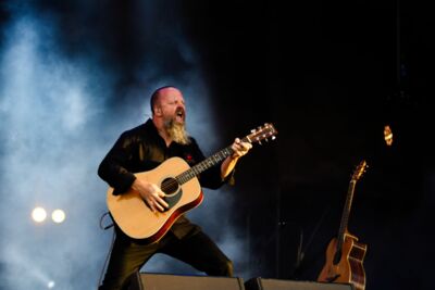 Anne Clark @ W-Fest woensdag, picture 7, photographed by Luc Klinckaert - FrontView Magazine