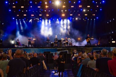 Anne Clark @ W-Fest woensdag, picture 14, photographed by Luc Klinckaert - FrontView Magazine