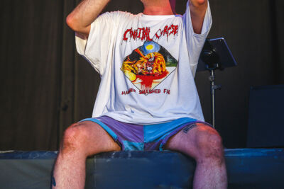 Willy Organ @ Maanrock, picture 7, photographed by Alex Wyckmans - FrontView Magazine
