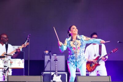 Sheila E @ W-Fest zondag, picture 4, photographed by Luc Klinckaert - FrontView Magazine