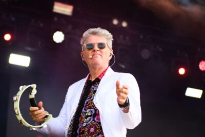 Thomson Twin's Tom Baily @ W-Fest zondag, picture 1, photographed by Luc Klinckaert - FrontView Magazine