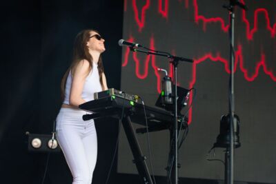 Thomson Twin's Tom Baily @ W-Fest zondag, picture 2, photographed by Luc Klinckaert - FrontView Magazine