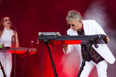 Thomson Twin's Tom Baily @ W-Fest zondag, picture 4, photographed by Luc Klinckaert - FrontView Magazine