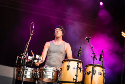 Radio Negra @ Fonnefeesten 2022, foto 10, foto's door Danny Wagemans - FrontView Magazine