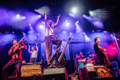 The Backseat Boppers @ Fonnefeesten 2022, picture 29, photographed by Danny Wagemans - FrontView Magazine