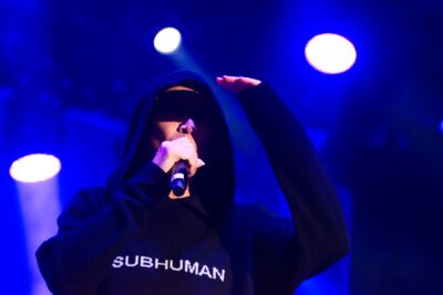 The Human League @ Frietrock zondag, picture 1, photographed by Luc Klinckaert - FrontView Magazine