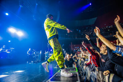 Kasabian Live in Brussels, picture 12, photographed by Paul Jongeneelen - FrontView Magazine