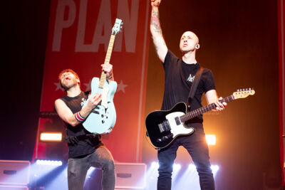 Simple Plan @ Vorst Nationaal, picture 8, photographed by Johan Van Buggenhout - FrontView Magazine