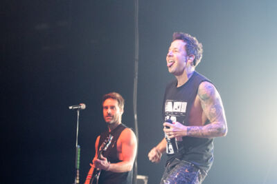 Simple Plan @ Vorst Nationaal, picture 24, photographed by Johan Van Buggenhout - FrontView Magazine