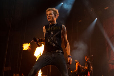 SUM41 @ Vorst Nationaal, picture 6, photographed by Johan Van Buggenhout - FrontView Magazine