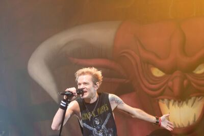 SUM41 @ Vorst Nationaal, picture 39, photographed by Johan Van Buggenhout - FrontView Magazine