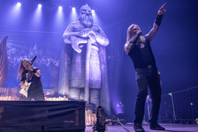 Amon Amarth @ Vorst Nationaal, picture 18, photographed by David Johnson - FrontView Magazine