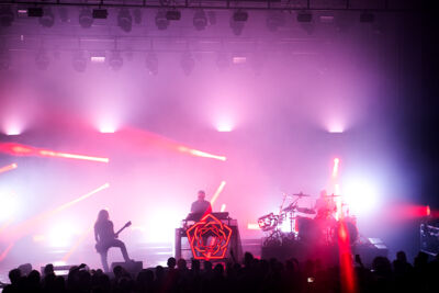Carpenter Brut @ AB, foto 5, foto's door Magali Decamps - FrontView Magazine