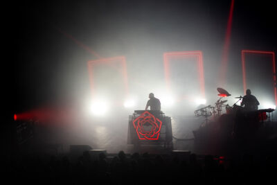 Carpenter Brut @ AB, foto 7, foto's door Magali Decamps - FrontView Magazine