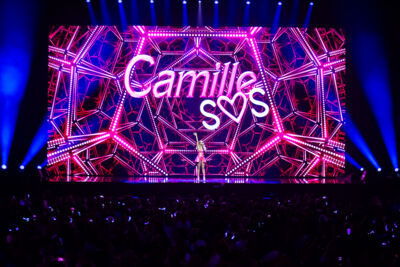 Camille @ Lotto Arena, picture 1, photographed by Marc Verdonck - FrontView Magazine