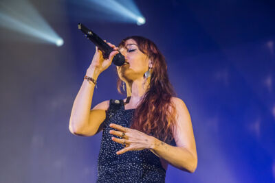 ZAZ @ Lotto Arena, picture 6, photographed by Marc Verdonck - FrontView Magazine