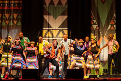 Soweto Gospel Choir @ De Roma, picture 1, photographed by dirk janssens - FrontView Magazine