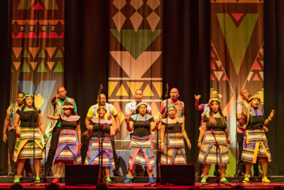 Soweto Gospel Choir @ De Roma, picture 2, photographed by dirk janssens - FrontView Magazine