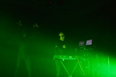 Front 242 @ De Casino, picture 5, photographed by Luc Klinckaert - FrontView Magazine