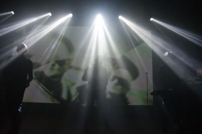 Front 242 @ De Casino, picture 7, photographed by Luc Klinckaert - FrontView Magazine