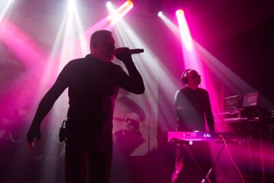 Front 242 @ De Casino, picture 10, photographed by Luc Klinckaert - FrontView Magazine