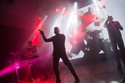 Front 242 @ De Casino, picture 13, photographed by Luc Klinckaert - FrontView Magazine