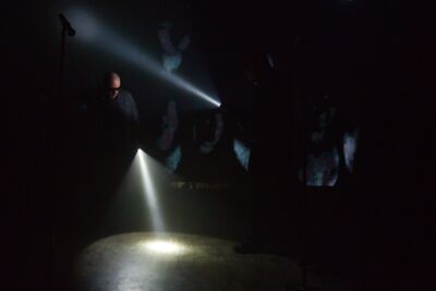 Front 242 @ De Casino, picture 14, photographed by Luc Klinckaert - FrontView Magazine
